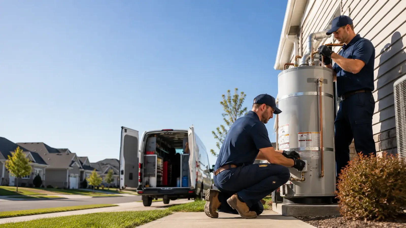 Water Heater Installation in Deshler, NE